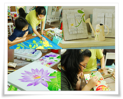 !เปิดสอนศิลปะในหมู่บ้านข้าราชบ กรุงเทพมหานคร